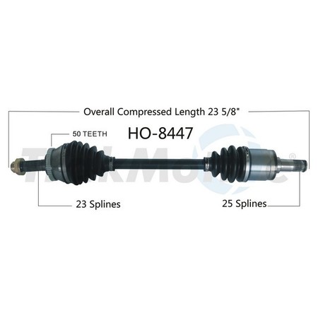 SURTRACK AXLE Cv Axle Shaft, Ho-8447 HO-8447